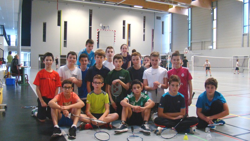 tableau rencontre badminton